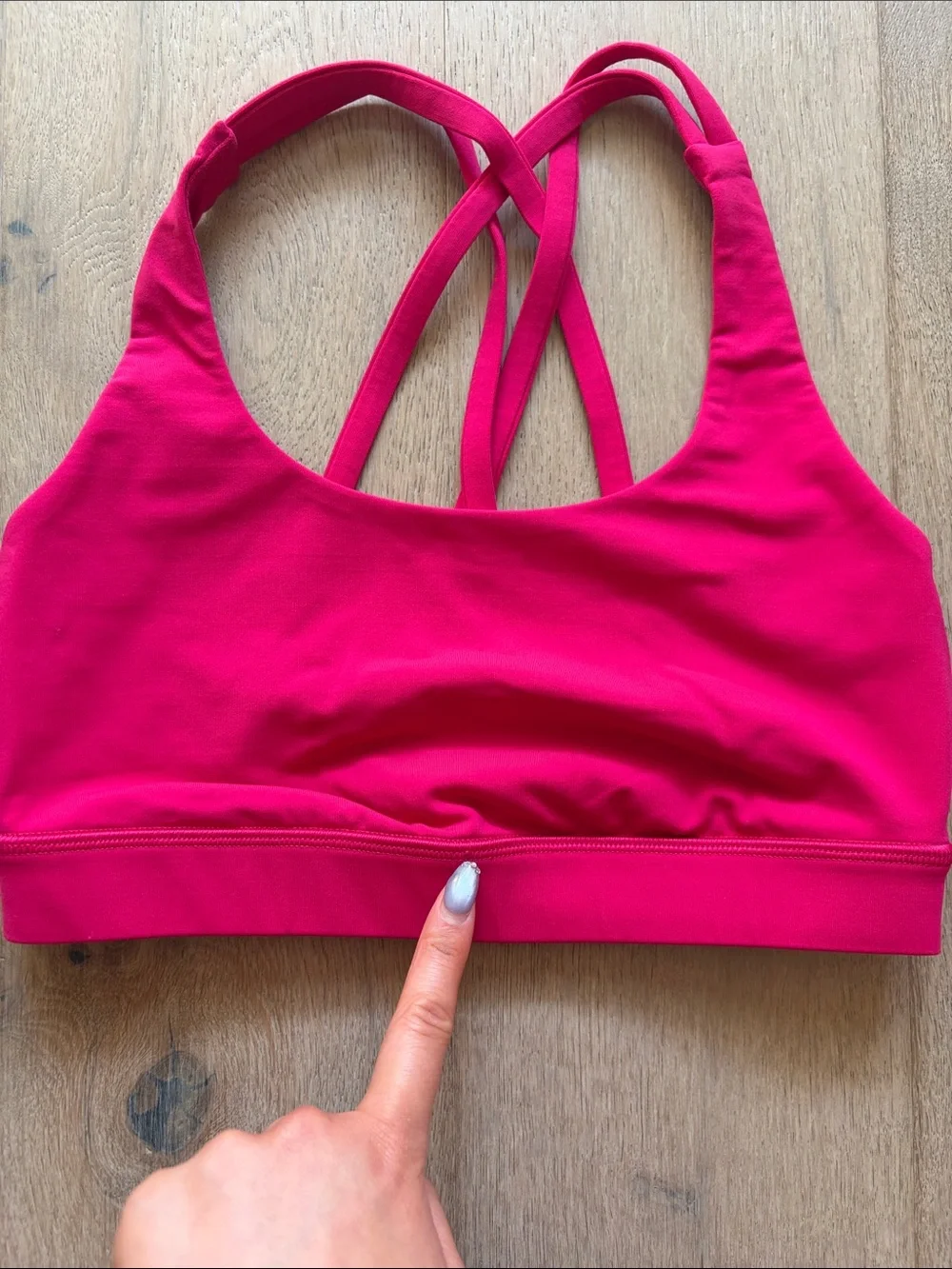 GUC energy bra calypso pink size 4 lululemon - Picture 3 of 15